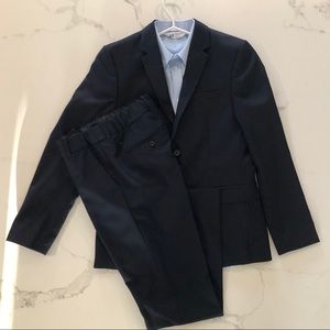 Blue Suit and Shirt size 12/13 H&M